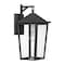 Quoizel Stoneleigh Outdoor Wall 1 Light Mottled Black STNL8408MB - alternate 1